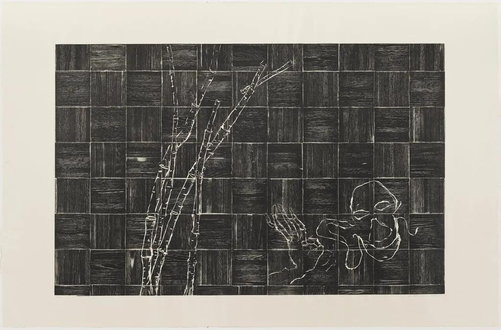 Untitled, by Susan Rothenberg, ink, 1990