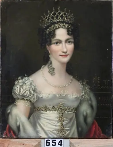 Carolina Augusta, soția împăratului austriac Franz I, by Susanna von Kopp