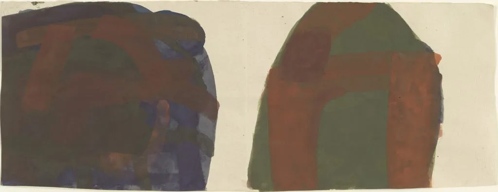 Untitled, by Suzan Frecon, watercolor, 1996