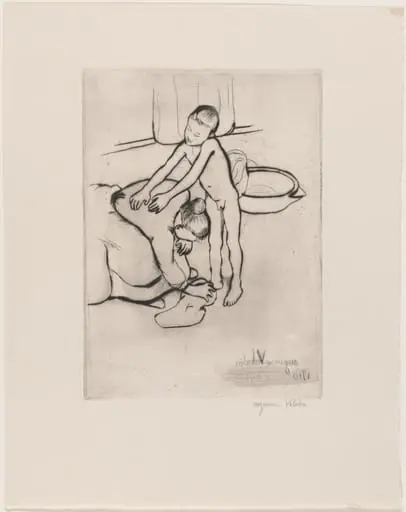 Catherine and Young Boy Nude, by Suzanne Valadon