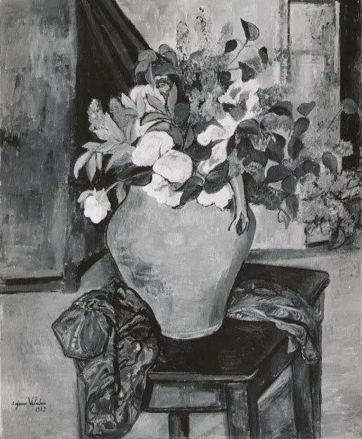 Lilacs and Peonies, by Suzanne Valadon