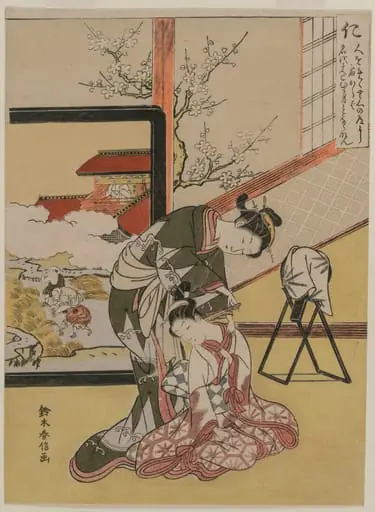 Benevolence, from The Five Virtues, by Suzuki Harunobu