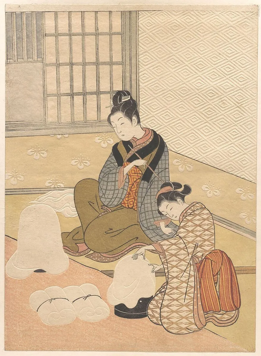 Untitled, by Suzuki Harunobu, ink