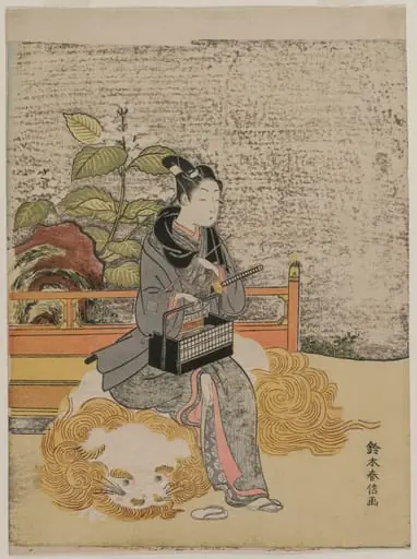 Youth as a Stand-in Monju, by Suzuki Harunobu