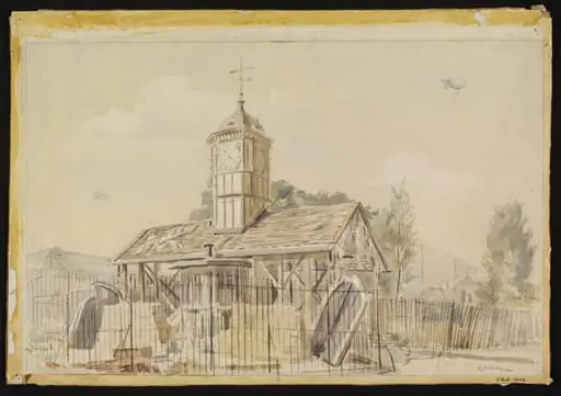 The Camel House, Zoological Gardens, by Swan