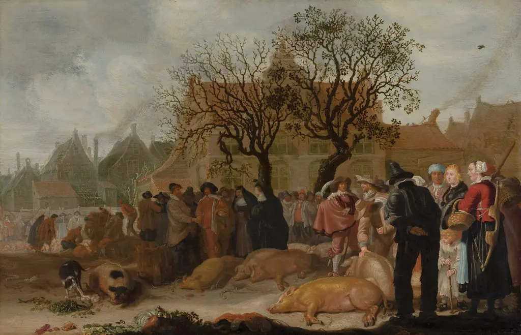 Hog Market, by Sybrand van Beest
