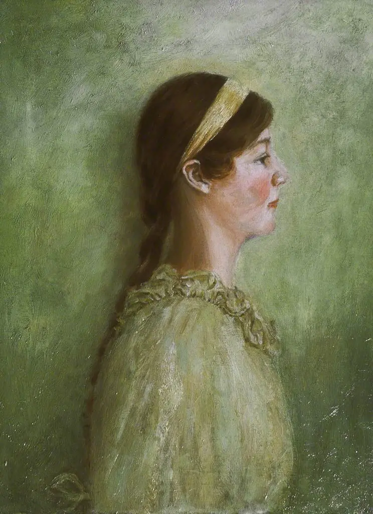 Marie Balfour (1905–1952), Aged 15, by Sydney Harington Balfour
