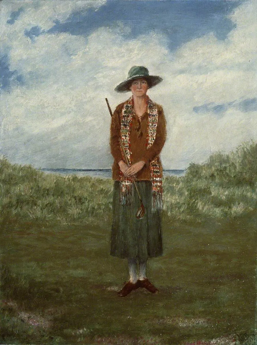 The Mother of Mrs Williams, Bonvieston College, by Sydney Harington Balfour, oil, 1920
