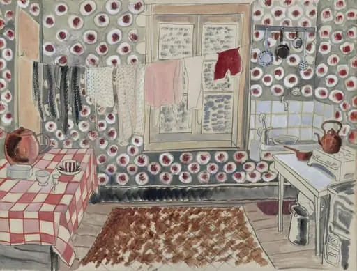 Kitchen, Boulogne., by Sylvia Melland