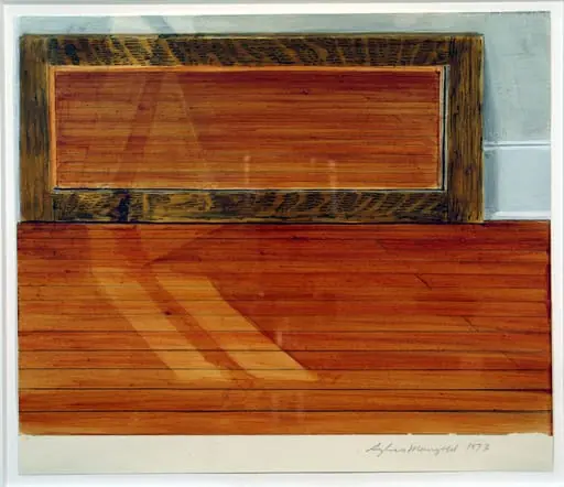 Untitled, by Sylvia Plimack Mangold