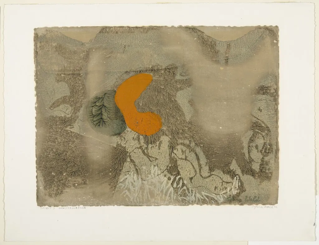 Untitled, by Sylvia Wald, paint, 1952