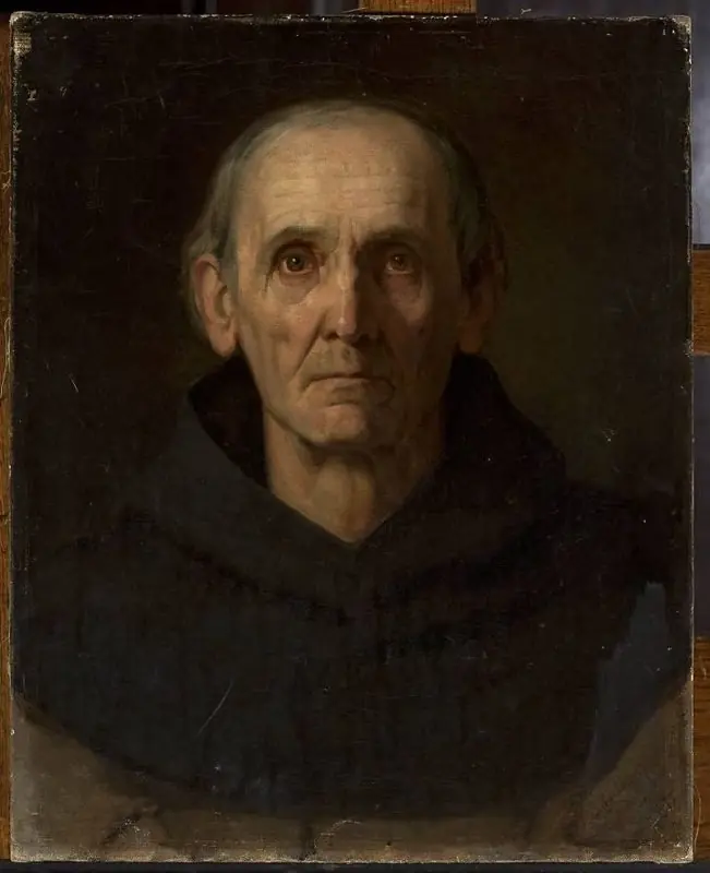 Head of a monk, by Szymon Buchbinder