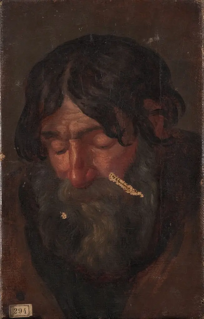 Head of a man, by Szymon Czechowicz