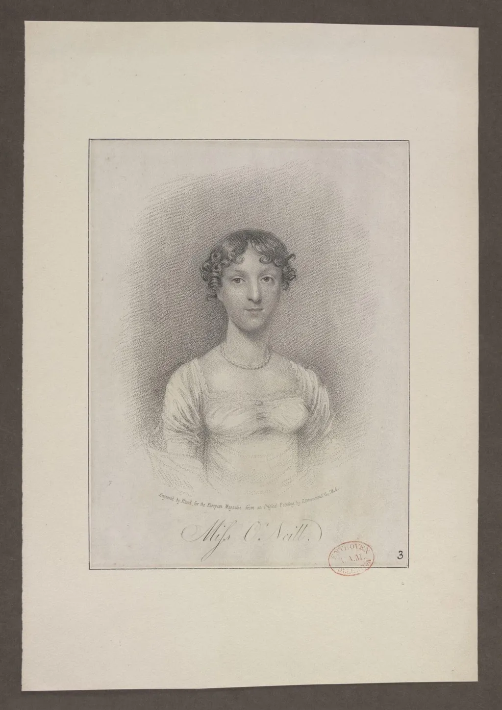 Untitled, by T Blood, 1850