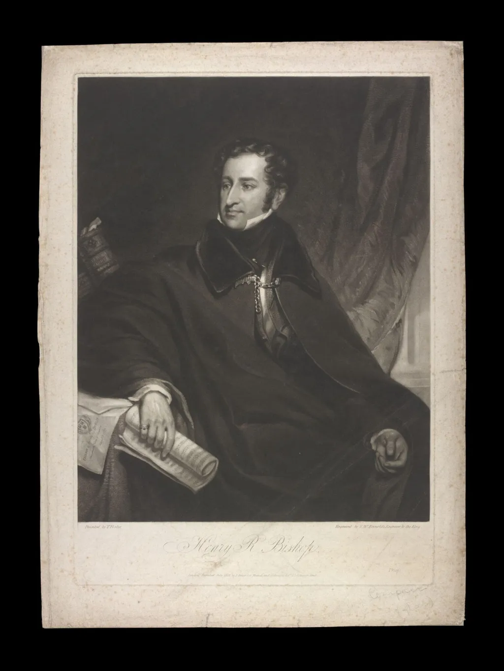 H Beard Print Collection, by T. Foster, 1822
