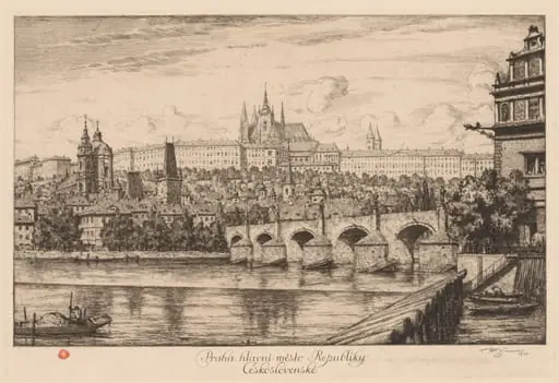 Old Prague, by T. Frantisek Simon