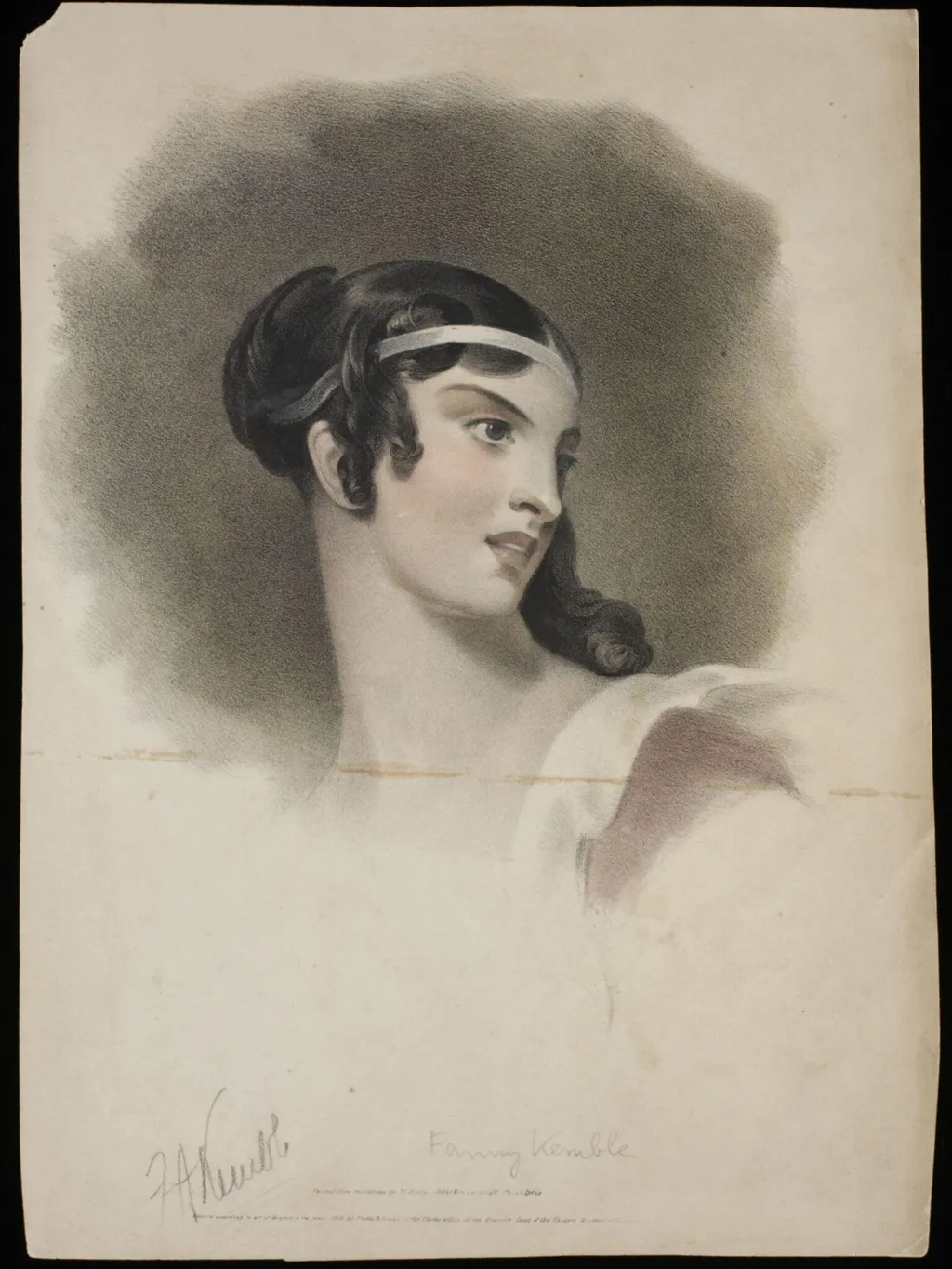 H Beard Print Collection, by T. Sully, 1830