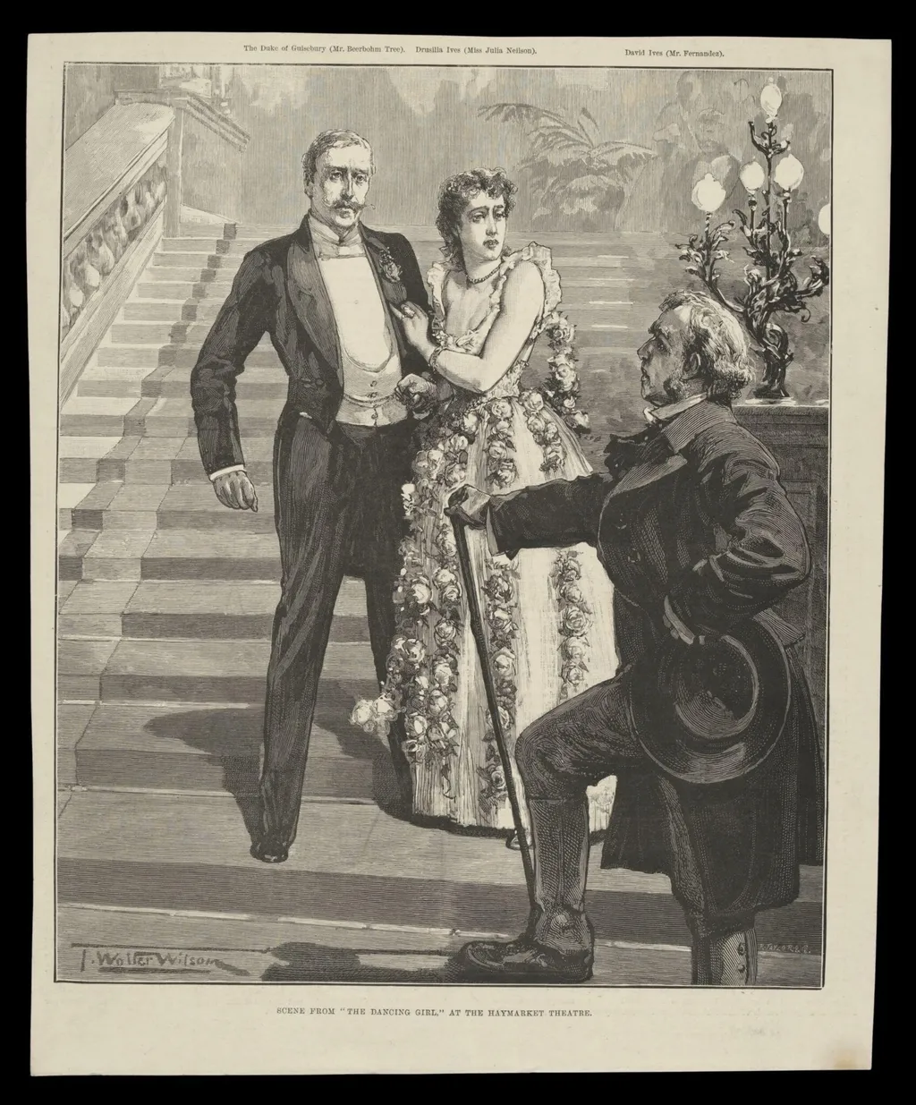 H Beard Print Collection, by T. Walter Wilson, 1891