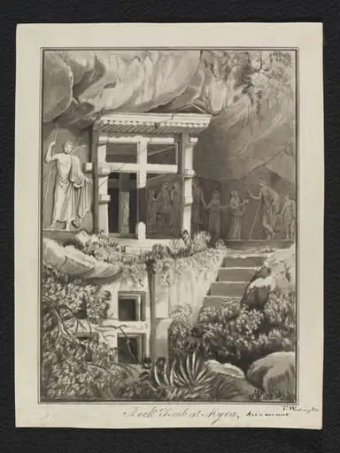 Rock Tombs at Myra, Asia minor