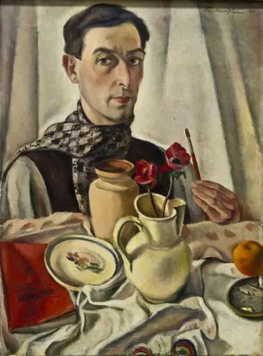 Autoportret, by Tache Papatriandafil
