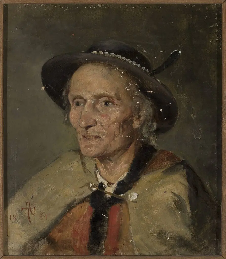 Portrait of a Highlander, by Tadeusz Ajdukiewicz