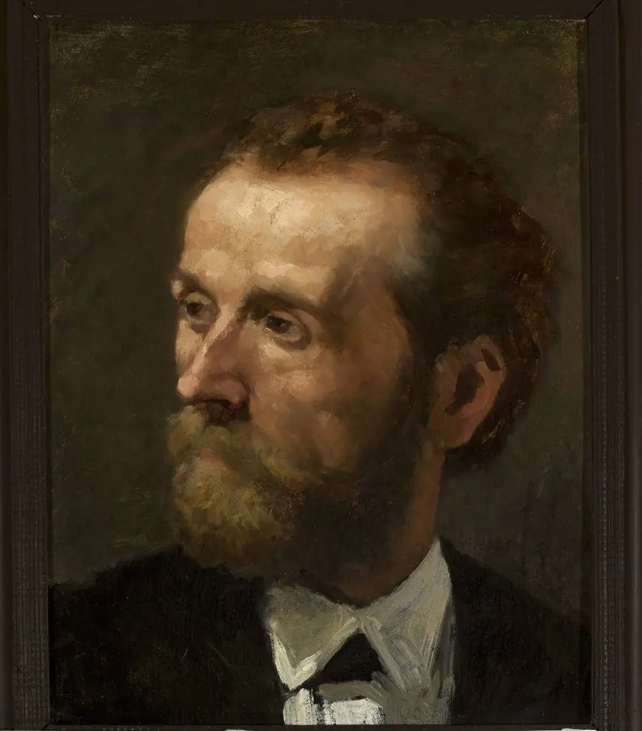 Portrait of Kazimierz Alchimowicz, painter, by Tadeusz Ajdukiewicz