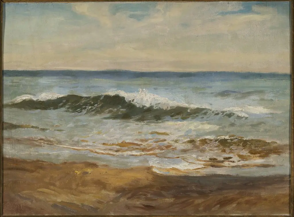 Marine view, by Tadeusz Popiel