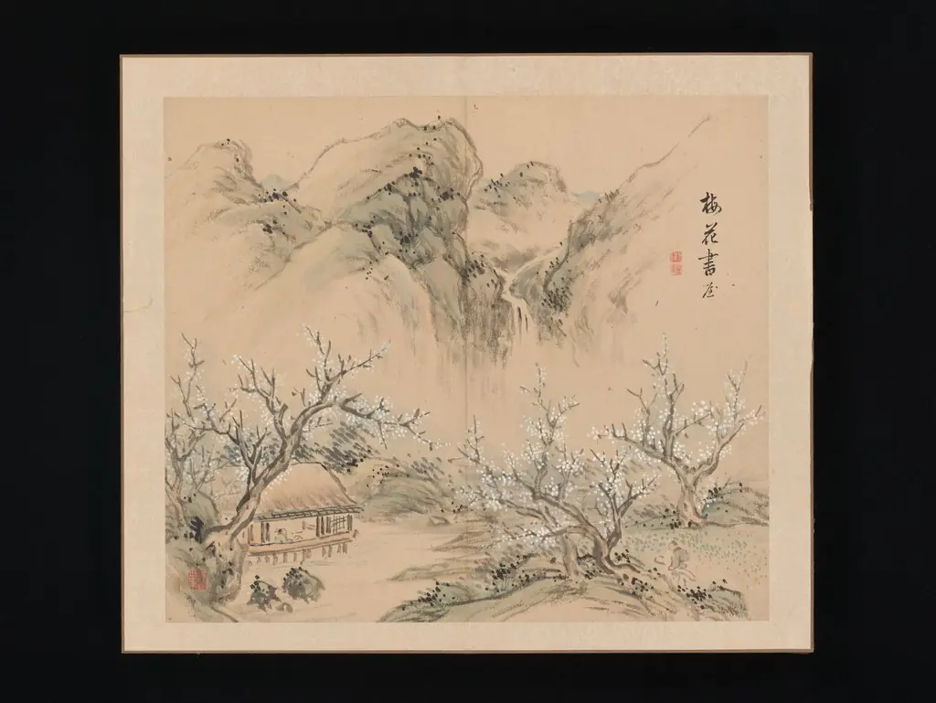 Landscapes of the Four Seasons, by Takaku Aigai, 1833