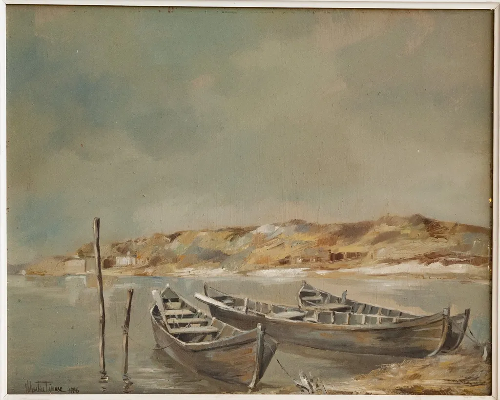 Peisaj, by Tănase Valentin, 1986