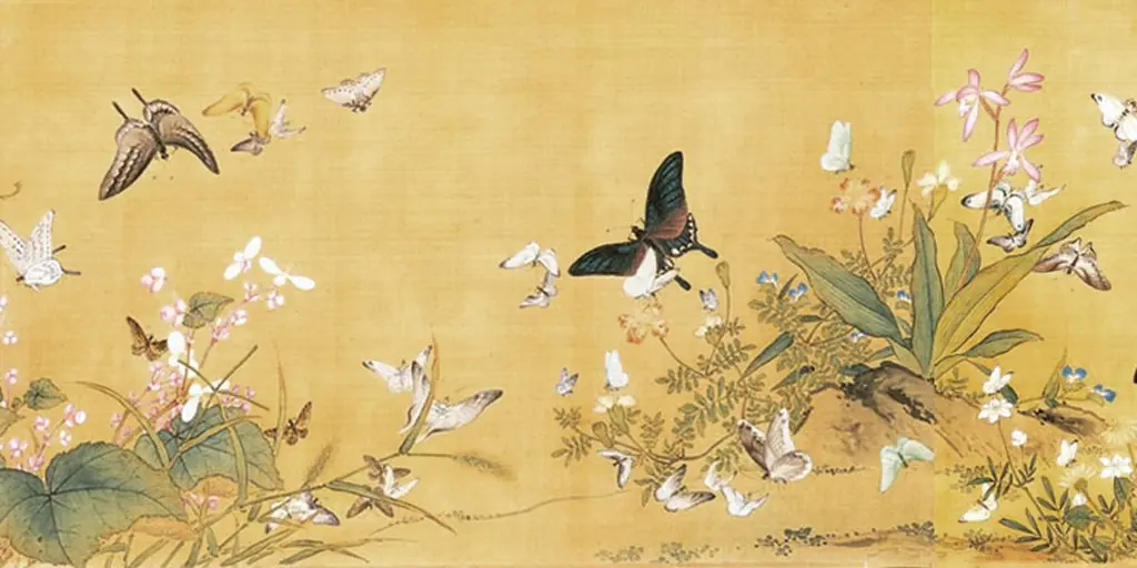 Myriad Butterflies, by Tang Yifen