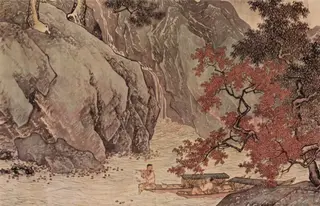 Fishing in Reclusion among Mountains and Rivers, by Tang Yin, 1523