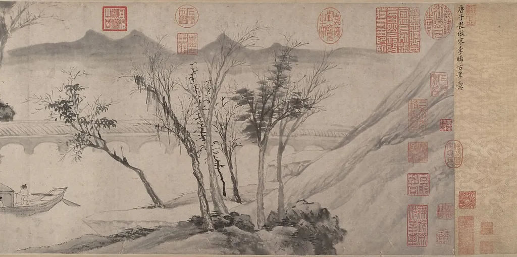 Untitled, by Tang Yin, ink, 1508