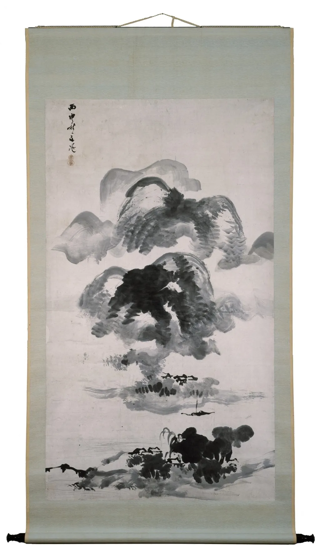 Landscape, by Tani Bunchō, unspecified, 1812