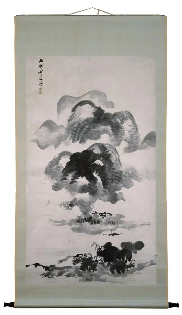 Landscape, by Tani Bunchō