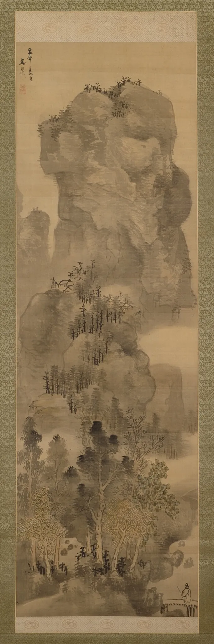 Summer Landscape, by Tani Bunchō, unspecified, 1812