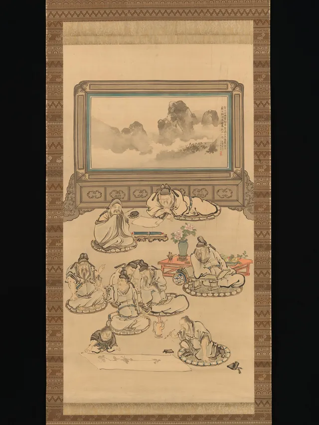 The Eight Immortals of the Wine Cup