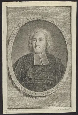 Portrait of Charles Alexandre de Montgon, by Tanjé Pieter, 1748