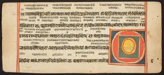 Tantric Manuscript "Sangrahani Sutra"