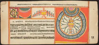 Tantric Manuscript "Sangrahani Sutra"