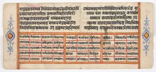 Tantric Manuscript "Sangrahani Sutra"