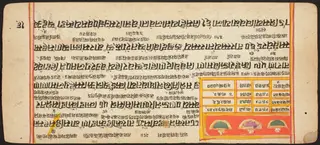 Tantric Manuscript "Sangrahani Sutra"