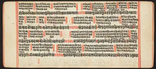 Tantric Manuscript, "Sangrahani Sutra"