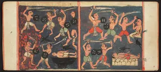 Tantric Manuscript, "Sangrahani Sutra"