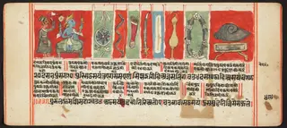 Tantric Manuscript, "Sangrahani Sutra"
