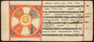 Tantric Manuscript "Sangrahani Sutra"
