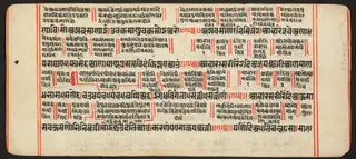 Tantric Manuscript, "Sangrahani Sutra"