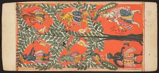 Tantric Manuscript "Sangrahani Sutra"