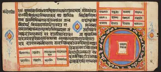 Tantric Manuscript "Sangrahani Sutra"