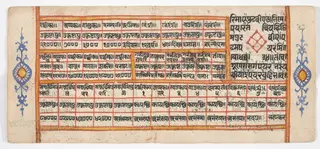 Tantric Manuscript "Sangrahani Sutra"