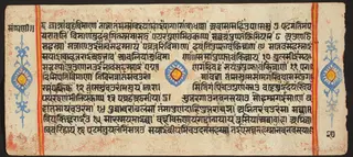 Tantric Manuscript "Sangrahani Sutra"
